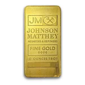 Johnson Matthey Gold Bars