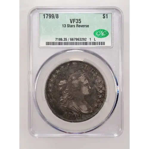 1799/8 13 Stars Reverse $1 (2)