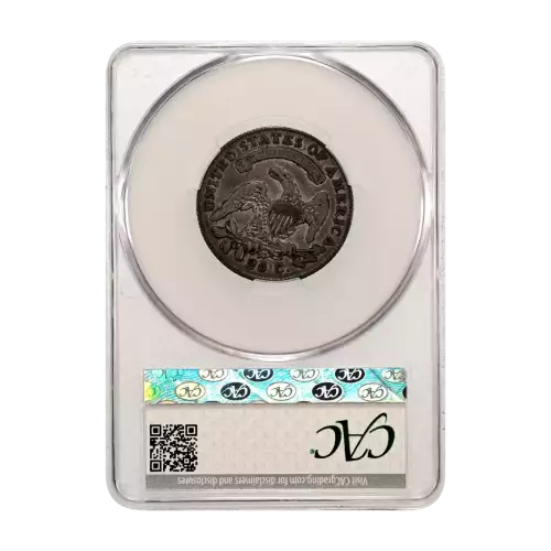 1825/4/(2) Overdate 25c B-2, FS-302 (3)