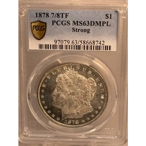 1878 7/8TF $1 Strong, DMPL (5)