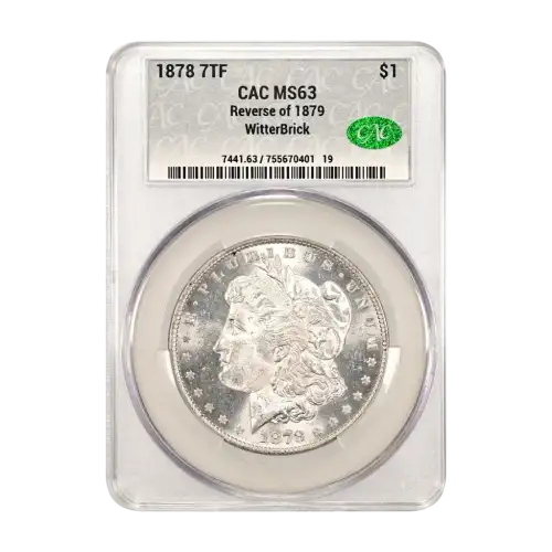 1878 7TF Reverse of 1879 $1 (2)