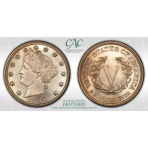 1883 No Cents 5c (4)