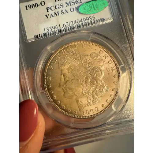 1900-O/CC $1 VAM 8A, Overmintmark TOP 100 (3)