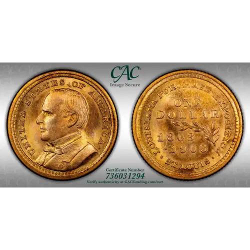 1903 McKinley - Louisiana Purchase G$1 (4)
