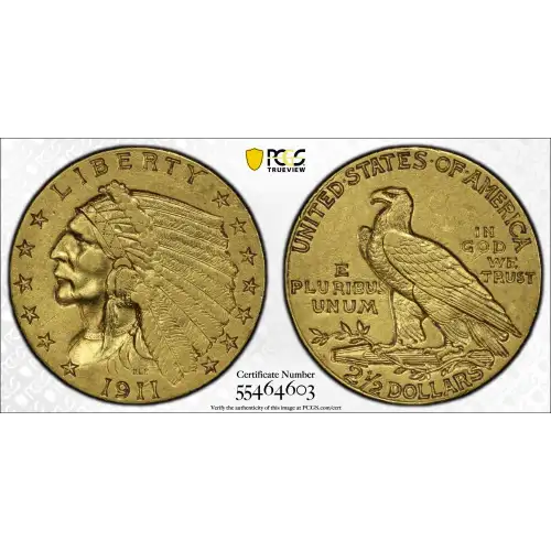 1911-D $2.50 Strong D (3)