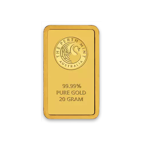 20 g Gold  Perth Mint Gold Bar (3)