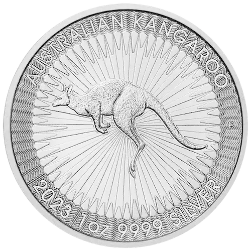 2023 1oz Australian Perth Mint Silver Kangaroo (2)