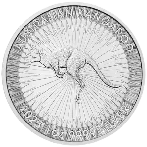 2023 1oz Australian Perth Mint Silver Kangaroo (2)