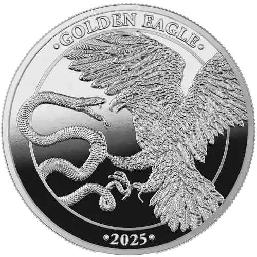 2025 1 oz Malta - Golden Eagle - Limited Edition Silver Coin (3)