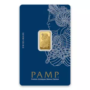 2.5g PAMP Gold Bar - Fortuna