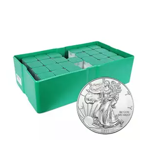 Any Year 1oz American Silver Eagles -  Mint Sealed Box (500oz) (2)