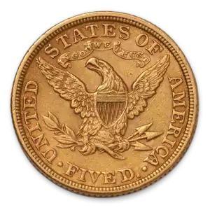 Liberty Head $10 (1838 - 1907) - XF