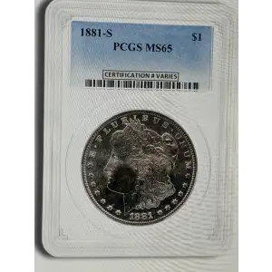 Morgan Dollar (1878-1904) - PCGS - MS65