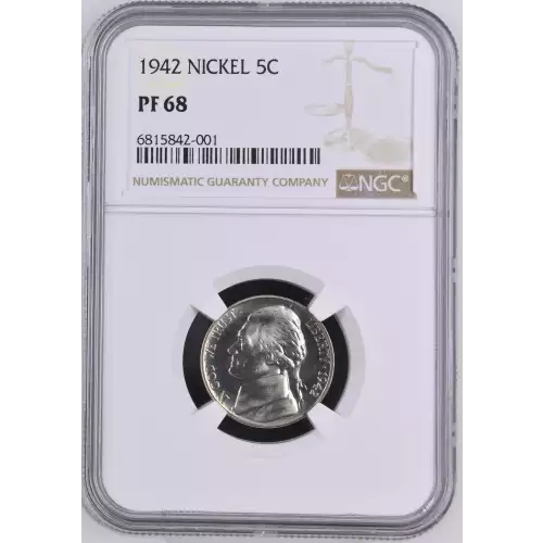 Nickel Five Cent Pieces-Jefferson