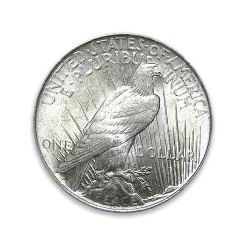 Peace Dollar (1922 - 1935) - Circulated