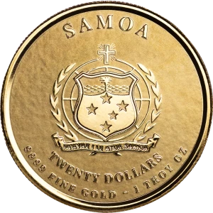 2025 1 oz Samoan - Commander Julius Caesar Gold Coin (2)