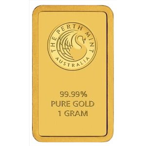 1g Australian Perth Mint gold bar - minted (2)