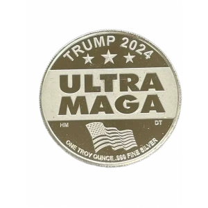 Trump 2024 1oz Silver Return of the Great MAGA King (2)