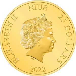 THE LORD OF THE RINGS - 2022 1/4oz  Helms Deep Gold Coin (2)