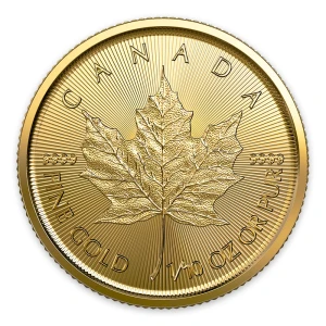 2021 1/10oz Canadian Gold Maple Leaf